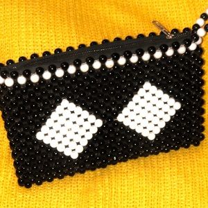 Small beaded Handbag. (Hand made in Ghana )